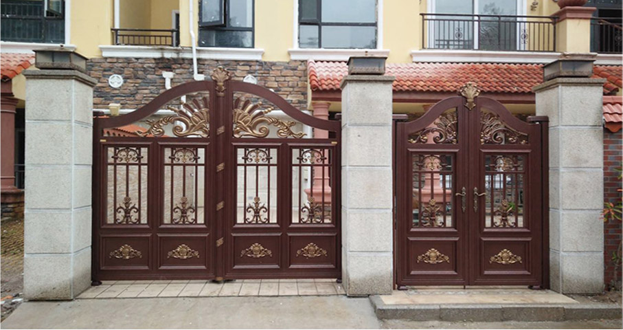 長(zhǎng)沙保利雲(yún)上別墅大門(mén)工程案例 - 中出網(wǎng)-智能出入口與停車(chē)充電門(mén)戶(hù)