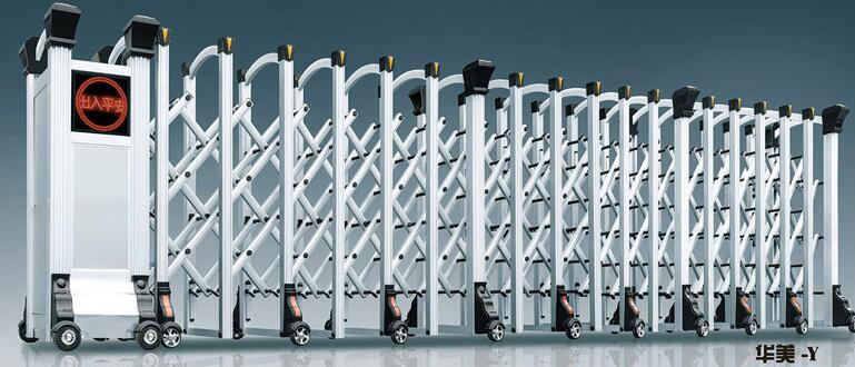 鶴壁出安智能伸縮門(mén)在名門(mén)俏江南的工程驗(yàn)收