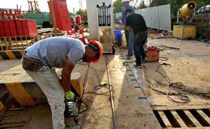 鶴壁南海國際伸縮門案例