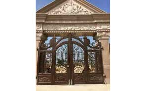 感謝云浮恒大城選用云浮出安智能別墅大門