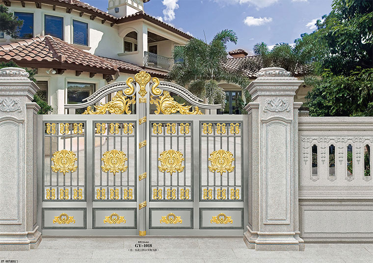 鋼藝庭院門(mén)-GY-1018