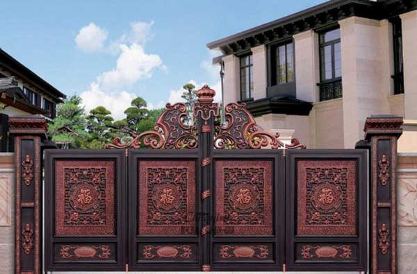 忻州泛華國際公館別墅大門案例 - 中出網(wǎng)-智能出入口與停車充電門戶