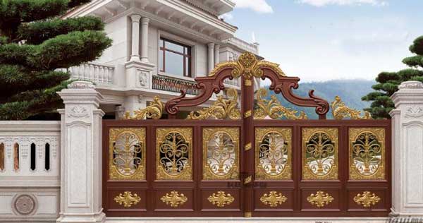 忻州錦繡華府別墅大門(mén)案例 - 中出網(wǎng)-智能出入口與停車充電門(mén)戶