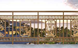 鋁藝護(hù)欄 - 護(hù)欄FGL-H6005