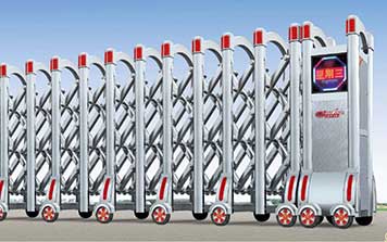 不銹鋼伸縮門 - 盛世中華-（精鋼）A5