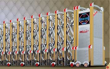 不銹鋼伸縮門(mén) - 衛(wèi)士-（精鋼）A3