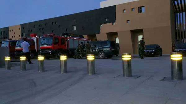 慶賀酒泉出安智能升降柱進(jìn)駐酒泉敦煌消防支隊(duì)