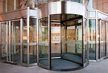 熱烈祝賀阜新出安智能旋轉門進駐阜新西山九郡