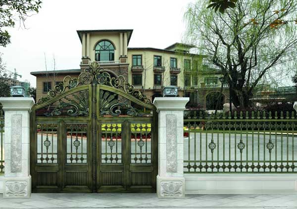 臨滄晨曦中央領(lǐng)域別墅大門案例 - 中出網(wǎng)-智能出入口與停車充電門戶