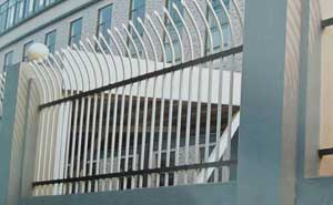 鋅鋼護(hù)欄 - 鋅鋼護(hù)欄單向彎頭型1