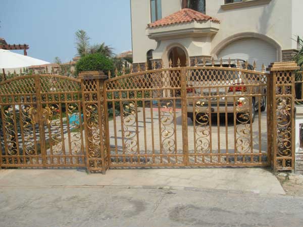 三亞航天?云海臺別墅大門案例 - 中出網(wǎng)-智能出入口與停車充電門戶