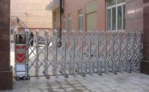 七臺河市熱力公司伸縮門案例