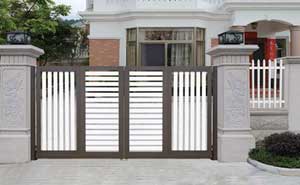 隴南恒順江山悅別墅大門案例