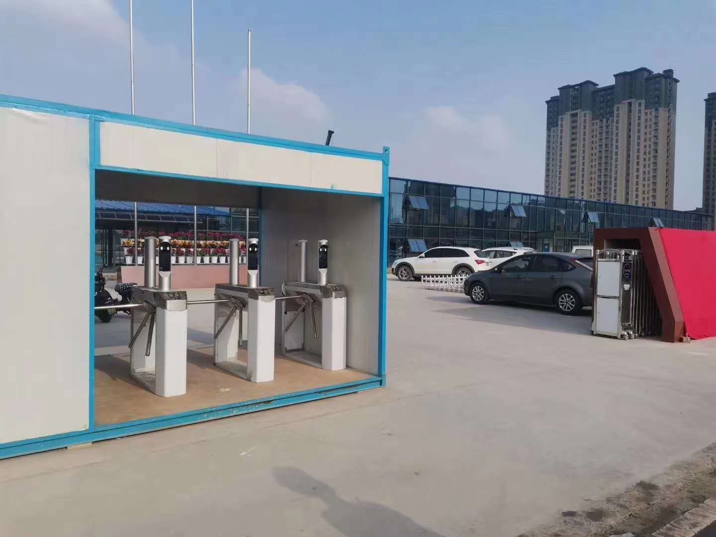 即墨小區(qū)門(mén)禁三輥閘膠南三輥閘批發(fā)膠州圖書(shū)館人員通道三輥閘