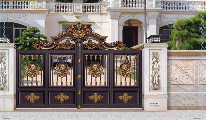 KSDM-8006鋁藝大門(mén)