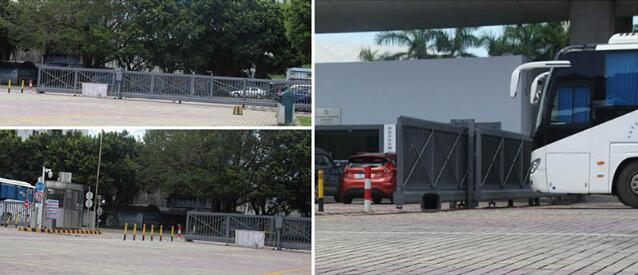 珠海體育中心懸浮門案例 - 中出網(wǎng)-智能出入口與停車充電門戶