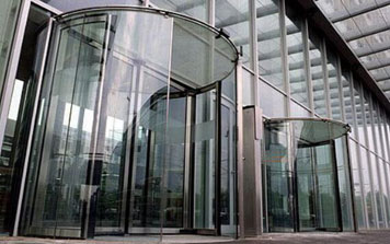 兩翼水晶自動旋轉門