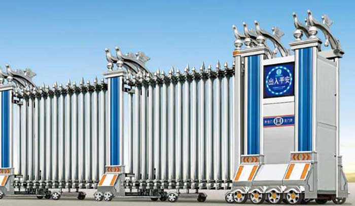 鳳凰衛(wèi)士一號(hào)HL-FHWS1不銹鋼伸縮門(mén)