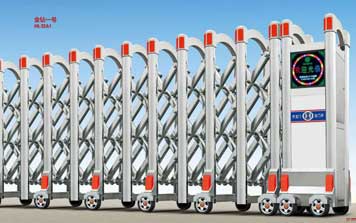 金鉆一號(hào)HL-JZA1不銹鋼伸縮門