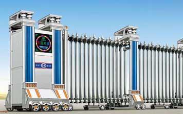 科尼塞克一號(hào)HL-KNSK1不銹鋼伸縮門