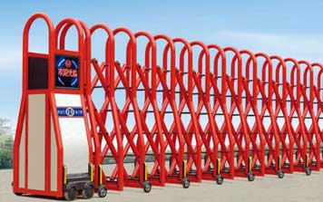 經(jīng)濟(jì)曲美HL-QM3鋁合金伸縮門