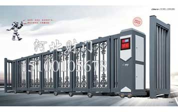 電動折疊門 - 高端工業(yè)懸浮折疊門-(2)