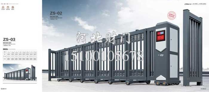 高端工業(yè)懸浮折疊門-(3)