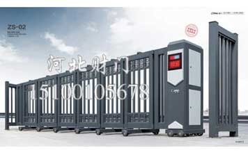 電動折疊門 - 高端工業(yè)懸浮折疊門-(3)