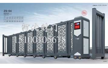 電動折疊門 - 高端工業(yè)懸浮折疊門-(4)