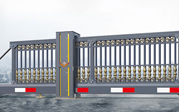 智能懸臂門8800G型（深灰）