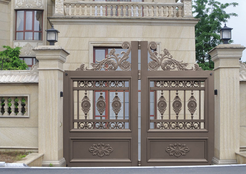 智能懸折門(mén)938-B5（淺咖）