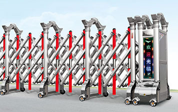 電動伸縮門 - 雄鷹展翅網(wǎng)系列升級版一號伸縮門