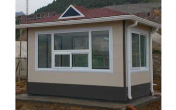 崗亭 - 金屬雕花板崗亭