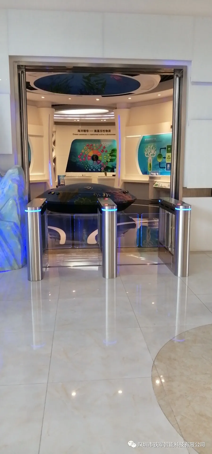 海藻活性物質(zhì)國家重點(diǎn)實(shí)驗(yàn)室應(yīng)用鐵軍智能小擺閘