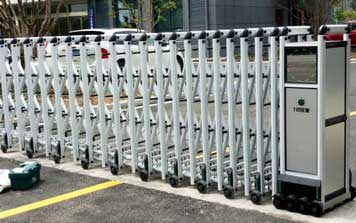 電動伸縮門 - 電動伸縮門-玄武門