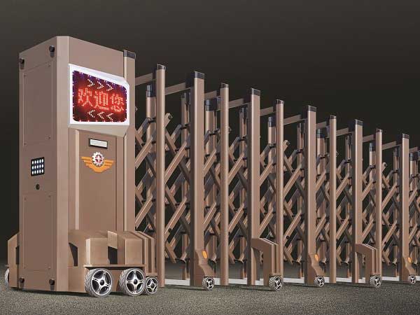 電動(dòng)伸縮門昭遠(yuǎn)星18-A1(深咖)