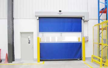 防撞外用快速門(mén)