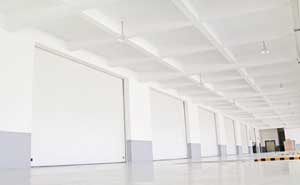 寧波得力保溫滑升門(mén)案例