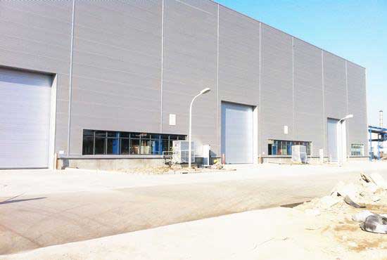 神華寧夏鋼制卷簾門案例 - 中出網-智能出入口與停車充電門戶