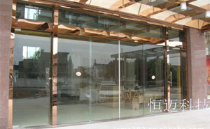 自動(dòng)感應(yīng)門 - 玫瑰金包門套感應(yīng)門