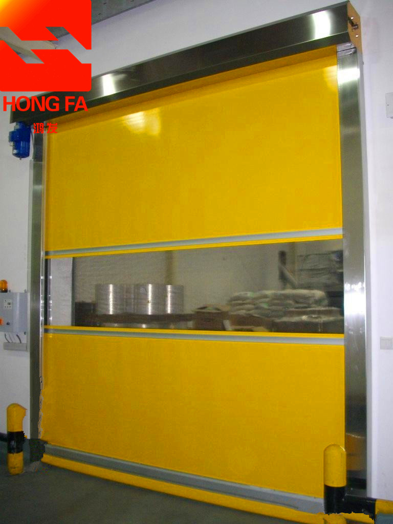 專業(yè)安裝地下室卷簾門車庫(kù)快速卷簾門廠家