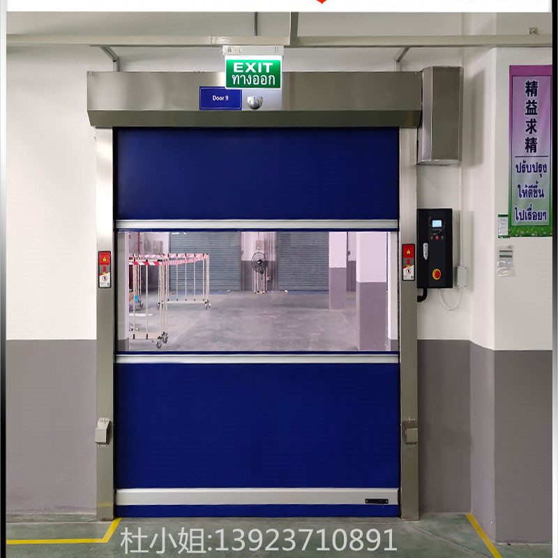 快速卷簾門安裝效果圖