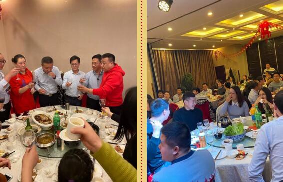 推杯換盞，享受饕餮盛宴