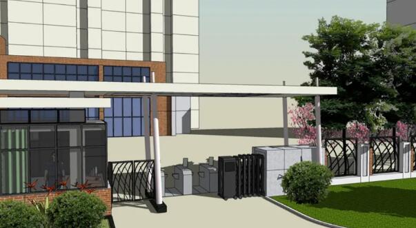 第一道防線：智慧人行+智慧車行，嚴(yán)把社區(qū)入口關(guān)