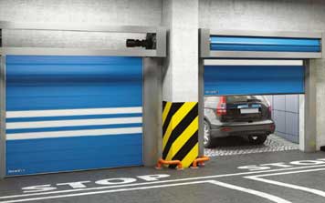 硬質(zhì)保溫高速門