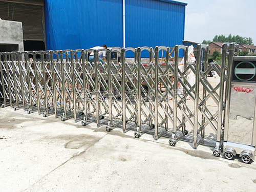 沅江華田村華石三賓館電動門案例 - 中出網(wǎng)-智能出入口與停車充電門戶