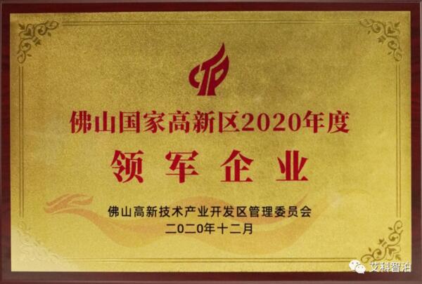 2020年度佛山領(lǐng)軍企業(yè)