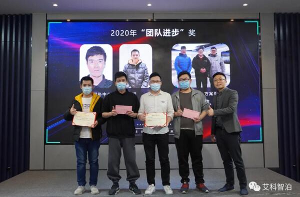 團(tuán)隊(duì)進(jìn)步獎(jiǎng)