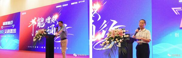 舒春林先生（左）、劉一林先生（右）