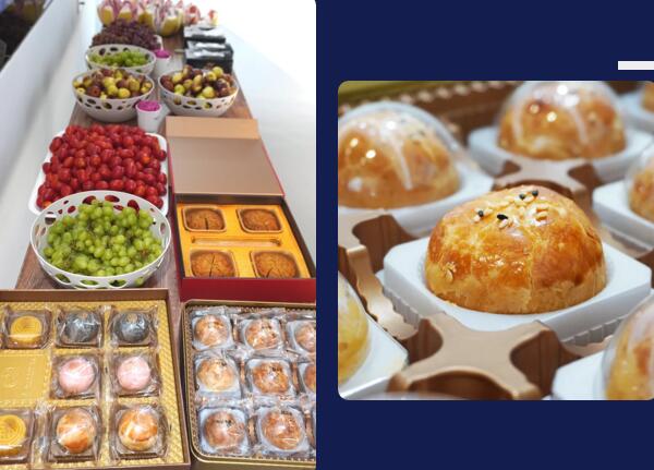 中秋團(tuán)圓，吃月餅